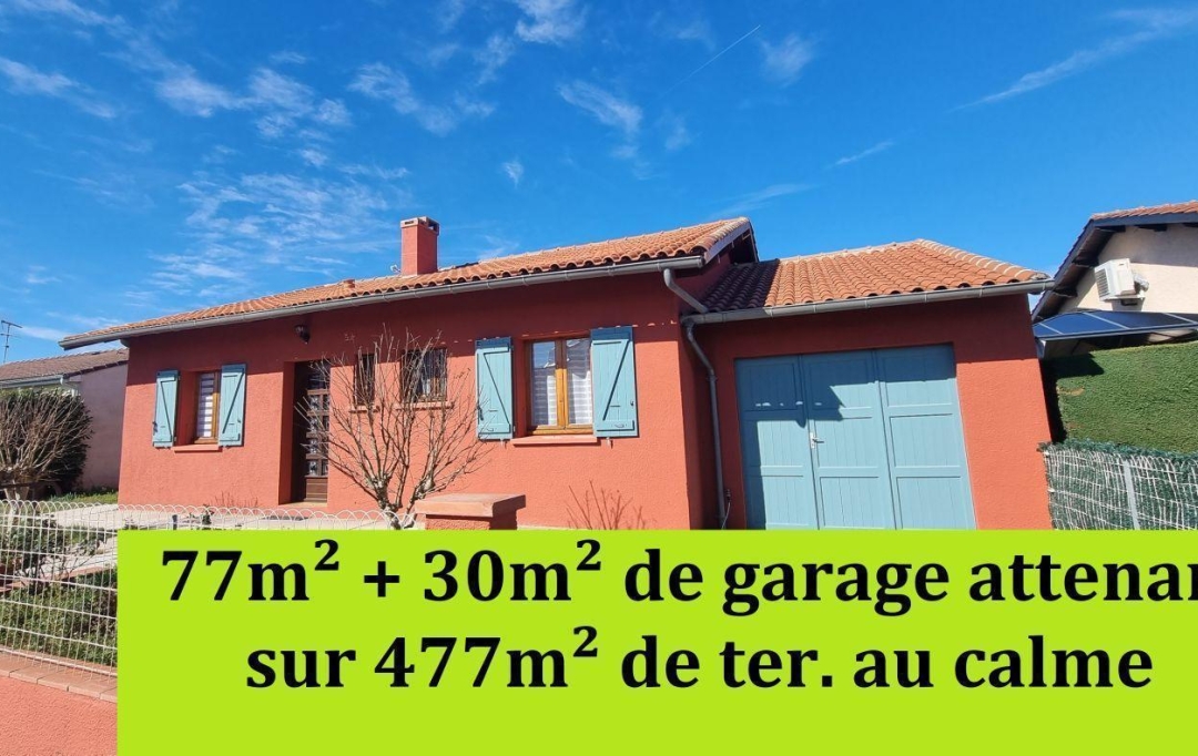 ACCES IMMOBILIER : Maison / Villa | SAINT-SULPICE-LA-POINTE (81370) | 77 m2 | 230 000 € 