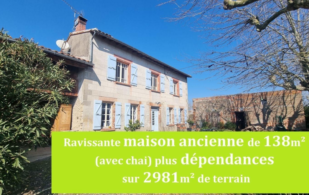 ACCES IMMOBILIER : Maison / Villa | LAVERNOSE-LACASSE (31410) | 121 m2 | 345 000 € 