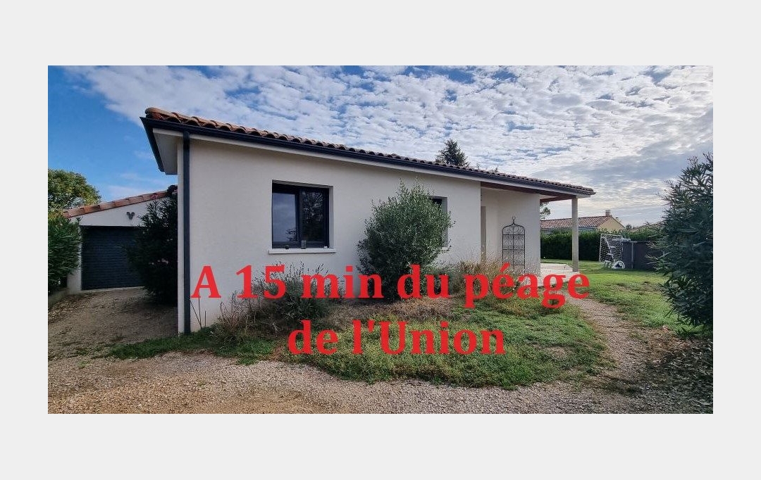 ACCES IMMOBILIER : House | L'UNION (31240) | 100 m2 | 298 000 € 